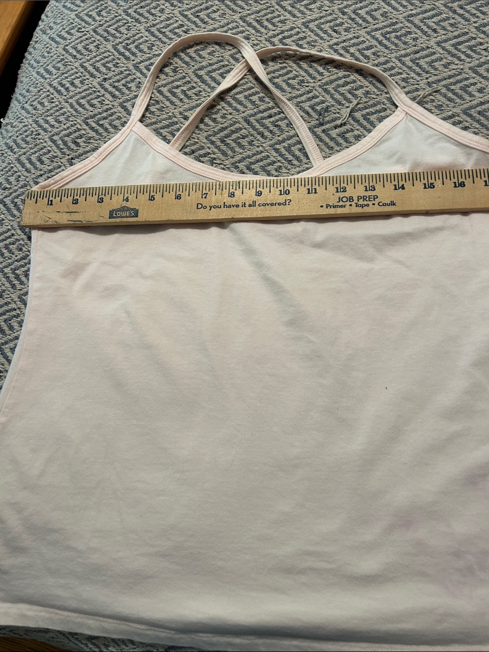 Old Navy Light Pink Crisscross Strap Camisole
